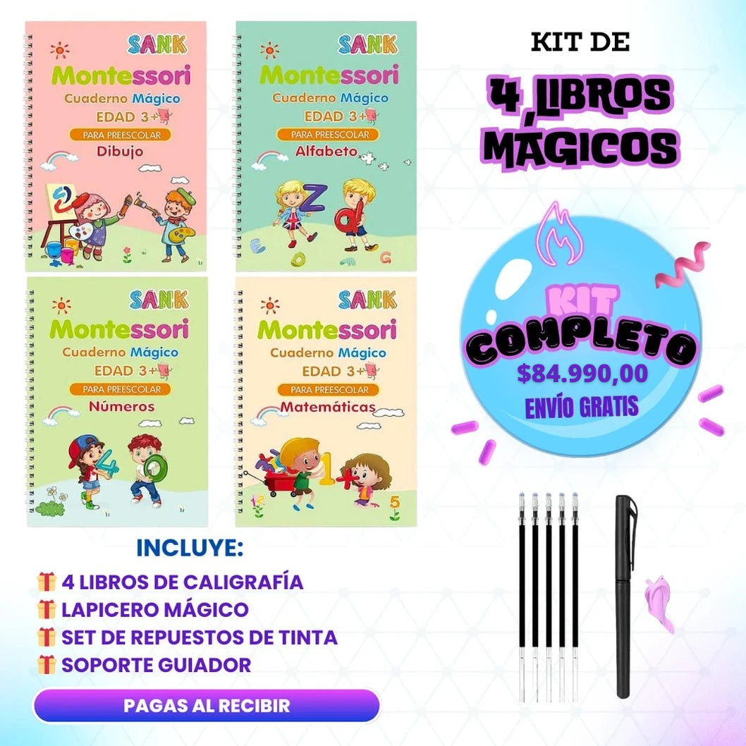 Cuadernos Mágicos de Caligrafía